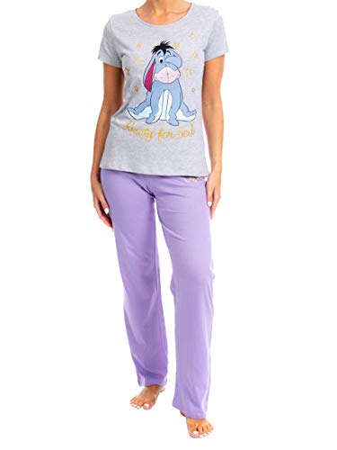 Disney Damen I-Aah Schlafanzug Violett X-Large von Disney