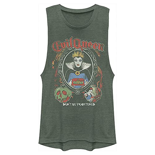 Disney Damen Prinzessin Evil Queen Festival Muscle, Kieferngrün meliert, X-Groß Disney Damen Prinzessin Evil Queen Festival Muscle, Kieferngrün meliert, X-Groß von Disney
