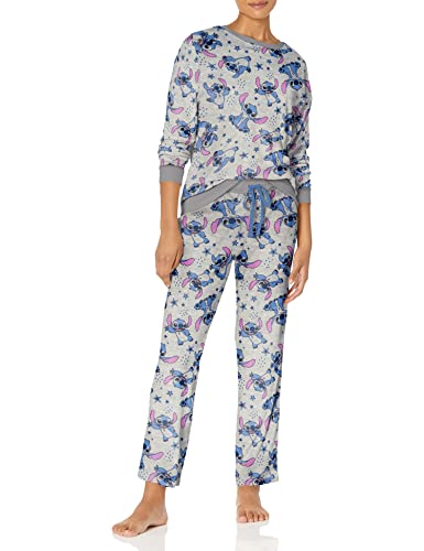 Disney Damen Pyjama-Set Pyjamaset, Stitch Sky, 46 (9er Pack) von Disney