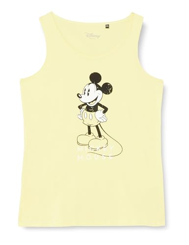 Disney Damen WODMICKTK111 Frau Tanktop, Jaune, XXL von Disney