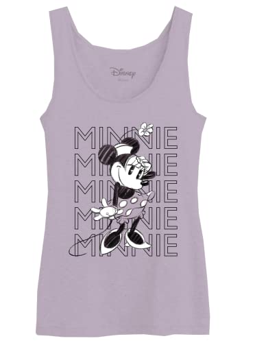 Disney Damen Wodmicktk113 Tanktop, Fliederfarben, XS von Disney