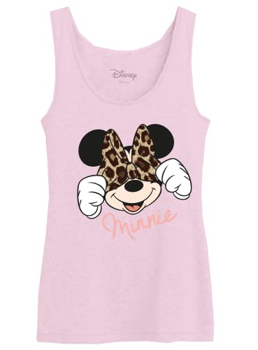 Disney Damen Wodmicktk114 Tanktop, Rosa, Large von Disney