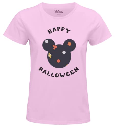 Disney Damen Wodmickts240 T-Shirt, Rosa, M von Disney