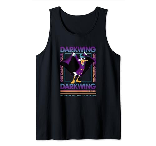 Disney Darkwing Duck Get Dangerous Square Tank Top von Disney