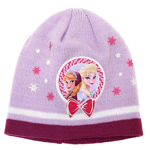 Disney Die Eiskönigin Frozen Mütze Wintermütze Flieder ELSA Anna (52) von Disney