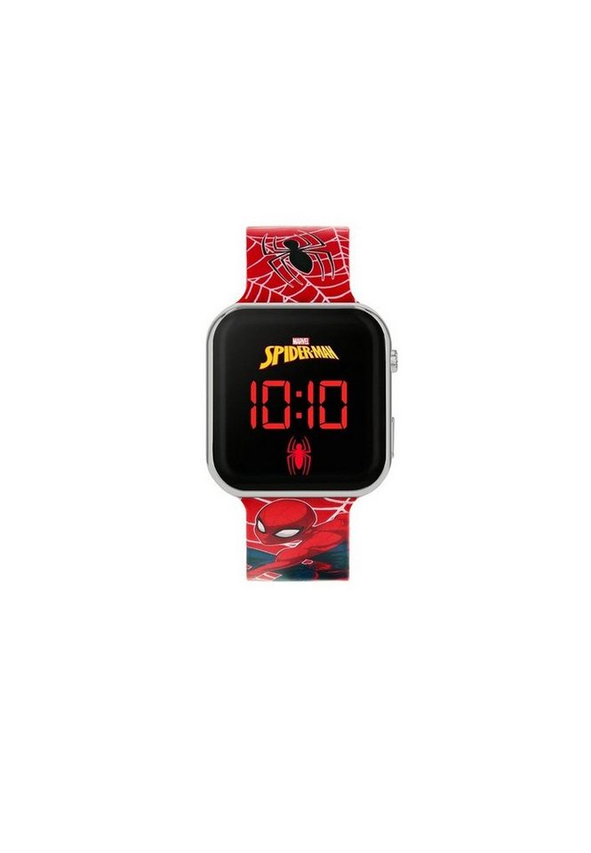 Disney Digitaluhr Disney Spiderman LED Watch, (Set) von Disney