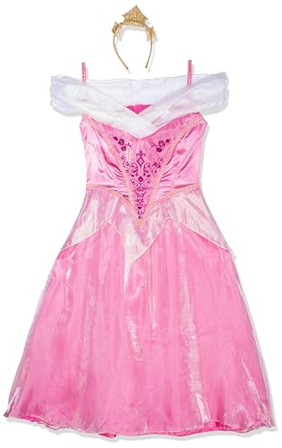Disney Disguise Damen Prinzessin Aurora Deluxe-Kostüm, Pink, M (8-10) von Disguise