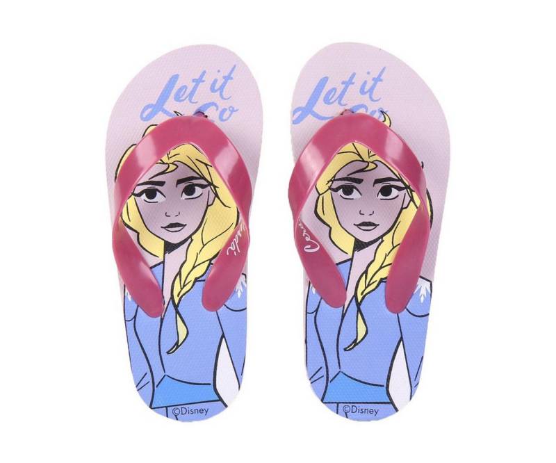 Disney Disney Die Eiskönigin Elsa Kinder Flip Flops Gr. 26 bis 33 Zehentrenner von Disney