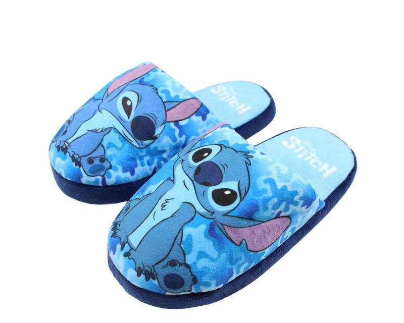 Disney Disney Stitch Kinder Jungen Hausschuhe Slipper Pantoffeln Pantoffel Gr. 28 bis 34 von Disney