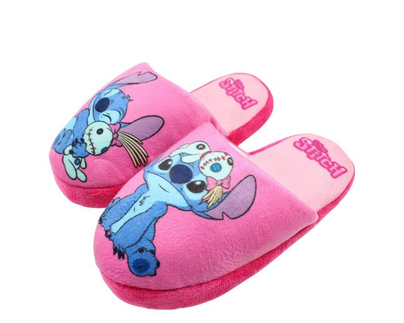 Disney Disney Stitch Kinder Mädchen Hausschuhe Slipper Pantoffel Gr. 28 bis 34 von Disney