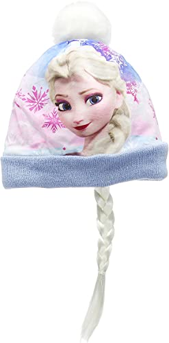Disney ELSA und Anna Hut für Mädchen, Winterset für Mädchen, Frozen-Set, Winterzubehör für Kinder (ELSA) von Disney