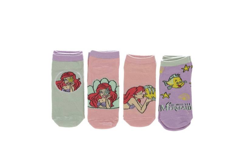 Disney Feinsöckchen Disney Princess Socken Set – 4er-Pack Socken, Söckchen für Mädchen von Disney