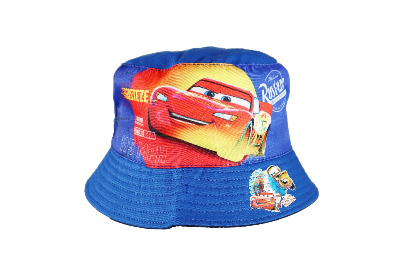 Disney Fischerhut Disney Cars Lightning McQueen Kinder Fischermütze Sommerhut Gr. 52-54 von Disney