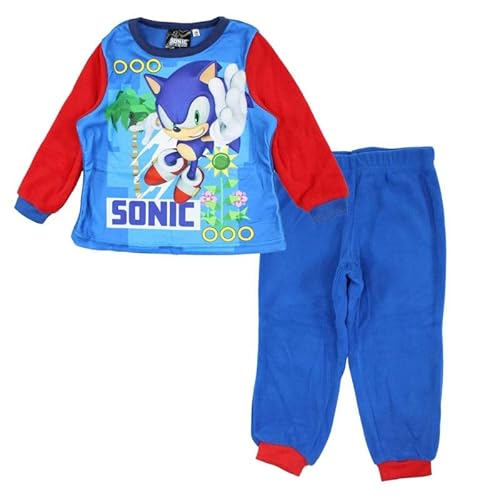 Disney Fleece-Pyjama Sonic Jungen - 3 Years von Disney
