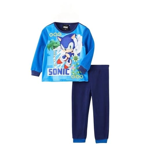 Disney Fleece-Pyjama Sonic Jungen - 4 Years von Disney