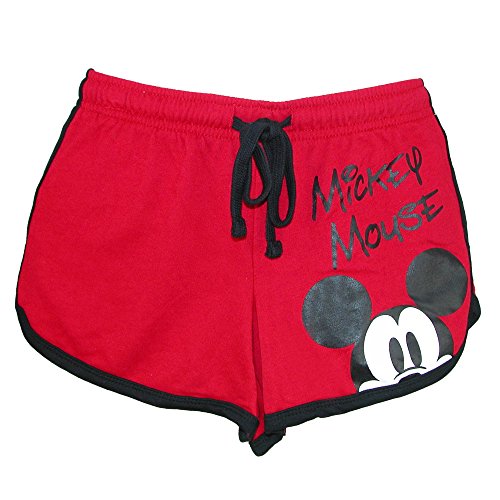 Disney Frauen Lounge Shorts Groß rot von Disney