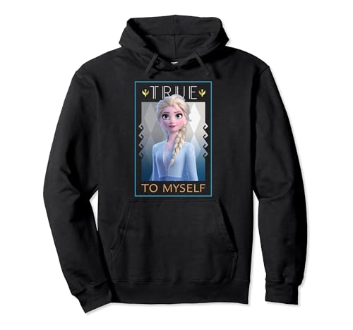 Disney Frozen 2 Elsa True To Myself Portrait Pullover Hoodie von Disney