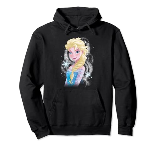 Disney Frozen Elsa Snowflake Swirls Pullover Hoodie von Disney