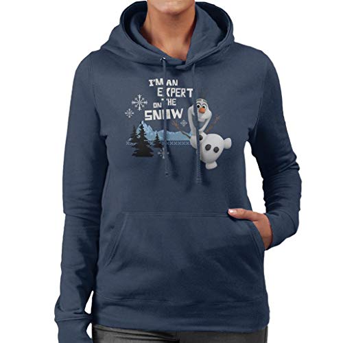 Disney Frozen Olaf Im An Expert On The Snow Women's Hooded Sweatshirt von Disney