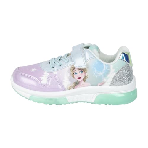Disney Frozen Schuhe für Mädchen, Schuhe ELSA Sneakers Geschenk für Mädchen, Größe EU 31 Disney Frozen Schuhe für Mädchen, Schuhe ELSA Sneakers Geschenk für Mädchen, Größe EU 31 von Disney