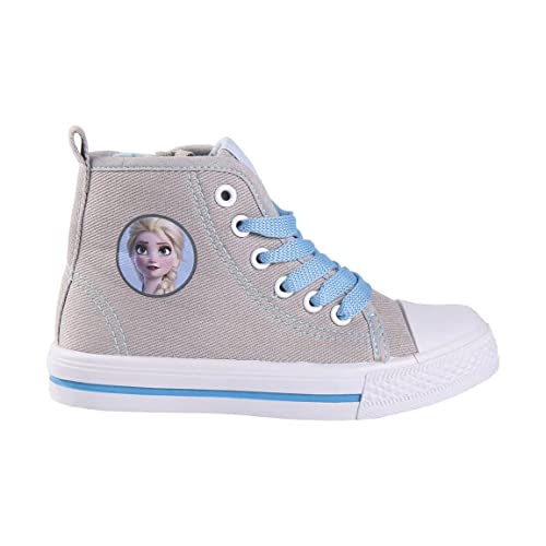 Disney Frozen Sneaker für Mädchen, Sportschuhe ELSA Design, Schuhe für Mädchen, Leichte Sneaker, Größen EU 23 bis 28 (EU_Footwear_Size_System, Toddler, Numeric, medium, Numeric_23) von Disney