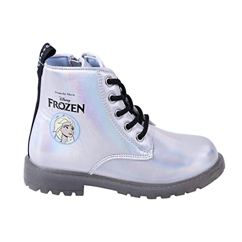 Disney Frozen Stiefel für Mädchen, Schuhe für Mädchen, Elsa Stiefel, Geschenk für Mädchen, Größen EU 27 bis 34 (Mehrfarbig, EU Schuhgrößensystem, Kleinkind, Damen, Numerisch, M, 27) von Disney