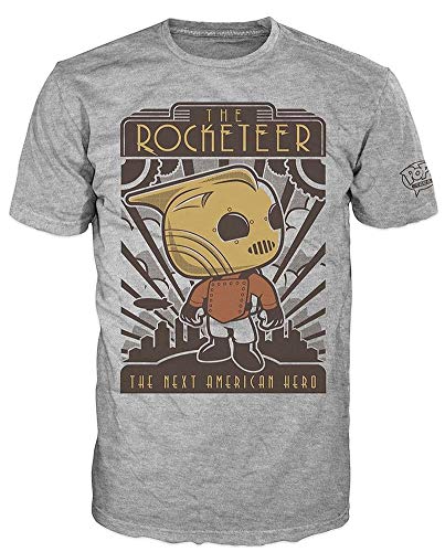 Disney § Funko Pop! Tees: The Rocketeer- L, Grau von Disney
