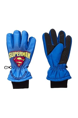 Disney Gant de ski Superman garçon, bleu, Taille unique von Disney