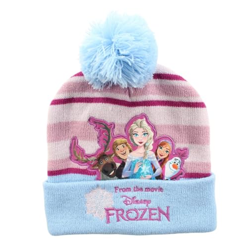 Disney Girl's FRO23-2307 S1-TU Winter Accessory Set, BLEU, One Size von Disney