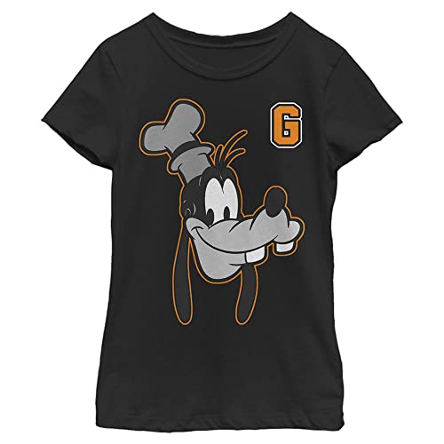 Disney Mickey Classic - Letter Goof Kids Crew neck Black 104 von Disney