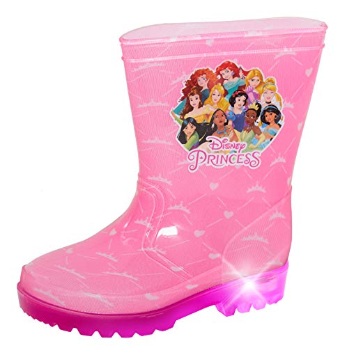 Disney Gummistiefel für Mädchen, Prinzessinnen-Design, Rosa, rose, 27 EU von Disney