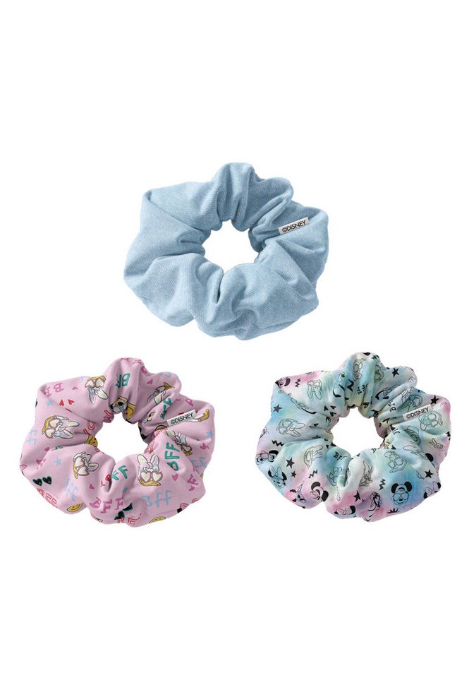 Disney Haargummi Kinder Haar Scrunchies 3 Stück Minnie, Set von Disney