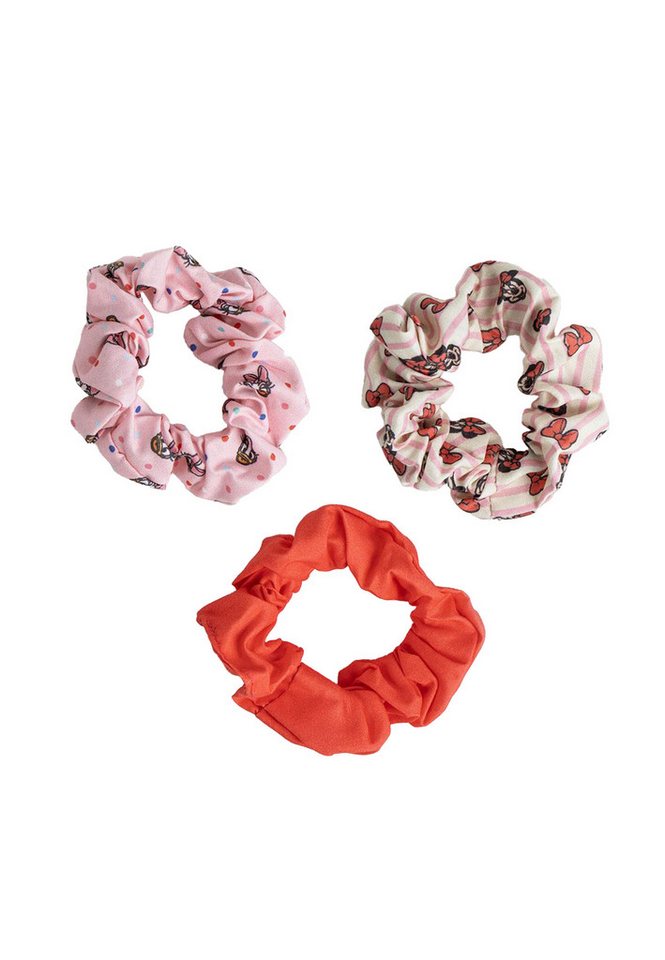 Disney Haargummi Kinder Haar Scrunchies 3 Stück Minnie, Set von Disney