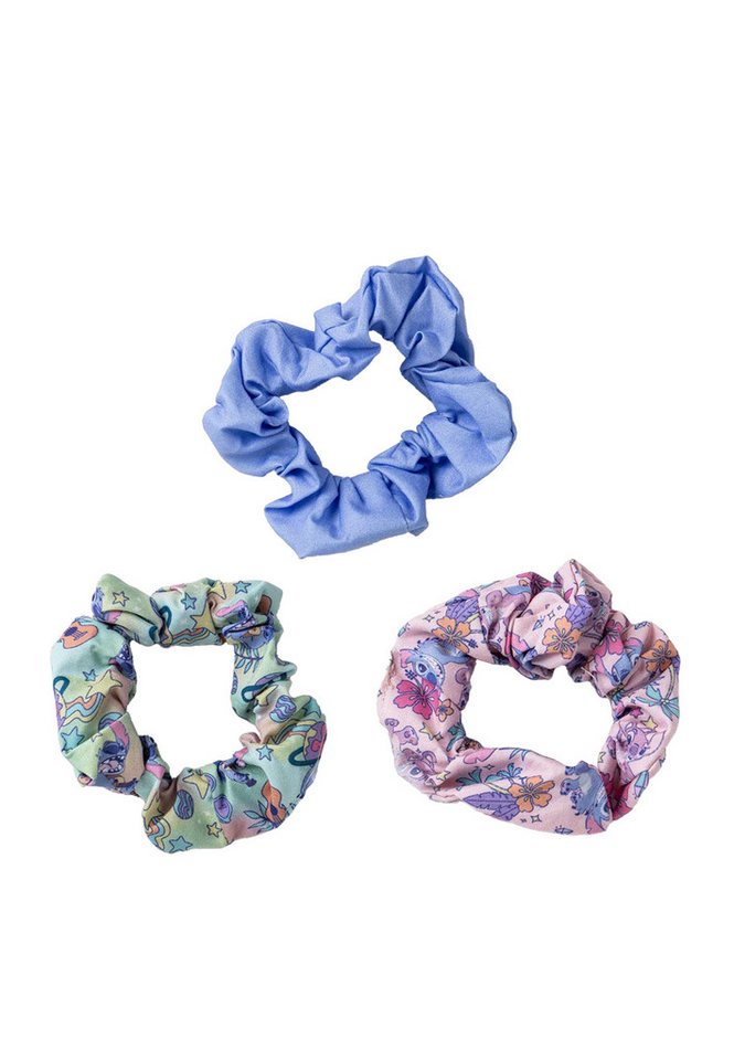 Disney Haargummi Kinder Haar Scrunchies 3 Stück Stitch, Set von Disney