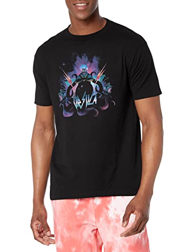 Disney Herren Bösewichte Ursula Rock T-shirt, Schwarz, S von Disney