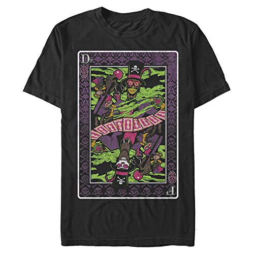 Disney Herren Bösewichte Voodoo King T-shirt, Schwarz, XL von Disney