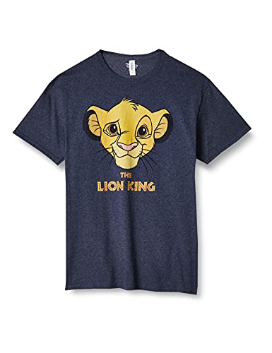 Disney The Lion King - Face Paint Men's Crew neck Vintage heather navy S von Disney