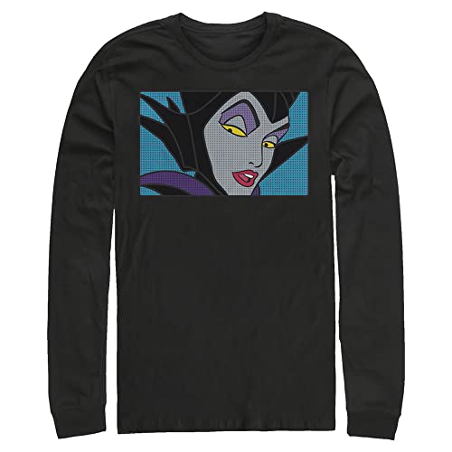 Disney Herren Dornröschen Maleficent Eyes T-shirt, Schwarz, XL von Disney