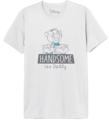 Disney Herren Medarists010 T-Shirt, weiß, L von Disney