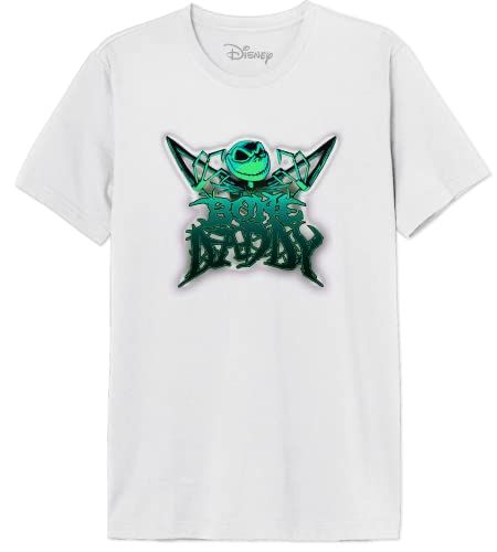 Disney Herren Mejackdts017 T-Shirt, weiß, L von Disney