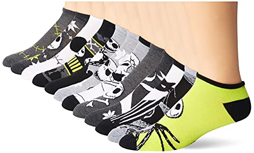 Disney Herren Nightmare Before Christmas 12 Days of Adventsbox Socken, Dunkel Sortiert, 43-47 EU von Disney