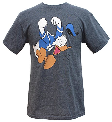 Disney Herren Oder anderes T-Shirt, Marineblau, meliert, 3X-Groß von Disney