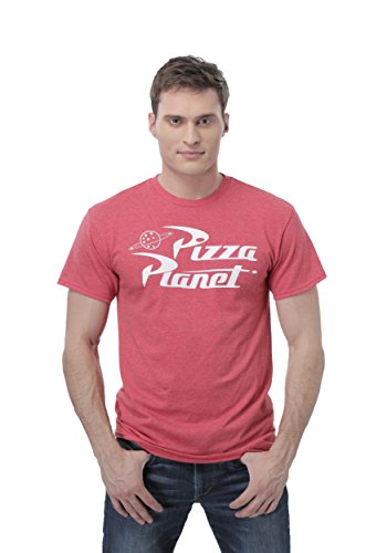 Pixar - Pizza Planet Men's Crew neck Vintage heather red M von Disney