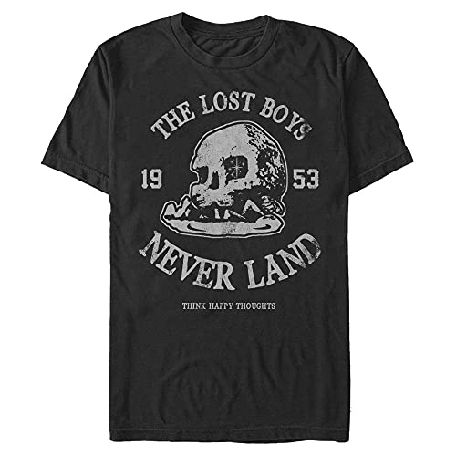Disney Herren Tinkerbell Boys Be Lost T-shirt, Schwarz, 3XL von Disney