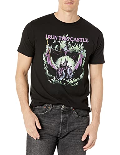 Disney Herren Villains She Runs The Show T-shirt, Schwarz, L von Disney