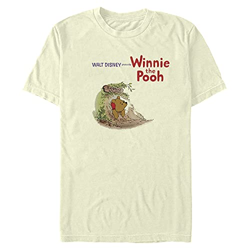 Disney Winnie The Pooh - Winnie the Pooh Vintage Men's Crew neck Natural S von Disney