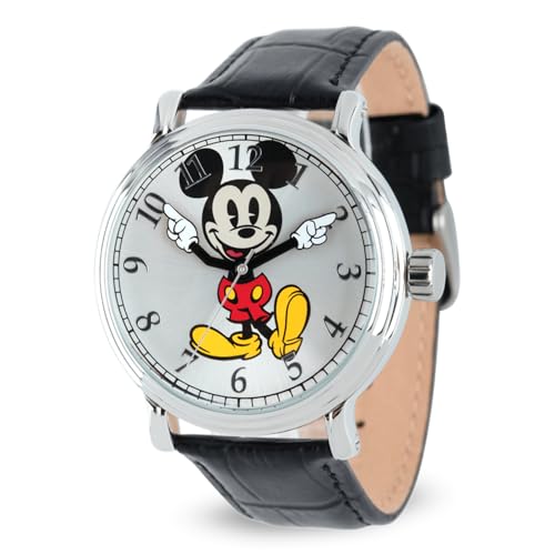 Disney Herren analog Quarz Uhr mit Kunstleder Armband W001850 von Disney