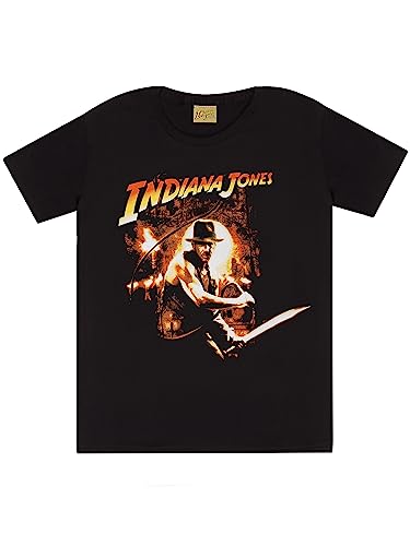 Disney Indiana Jones T-Shirt | Filme-T-Shirts für Männer | Indiana Jones Tshirt Herren | Offizielle Indiana Jones Merchandise | X-Large von Disney