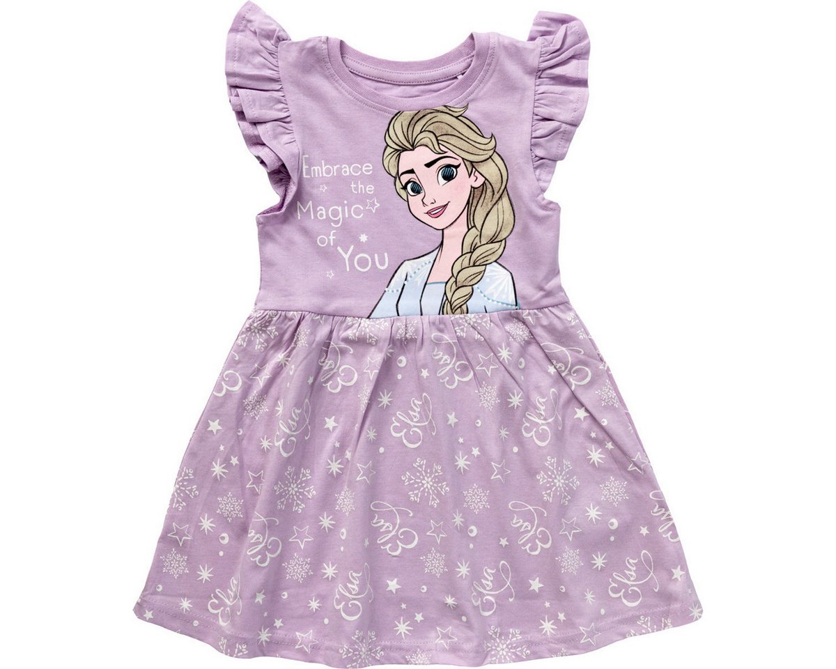 Disney Jerseykleid Frozen XT Mädchen Bekleidung, Outfit, Dress, Robe, Sommerkleid von Disney