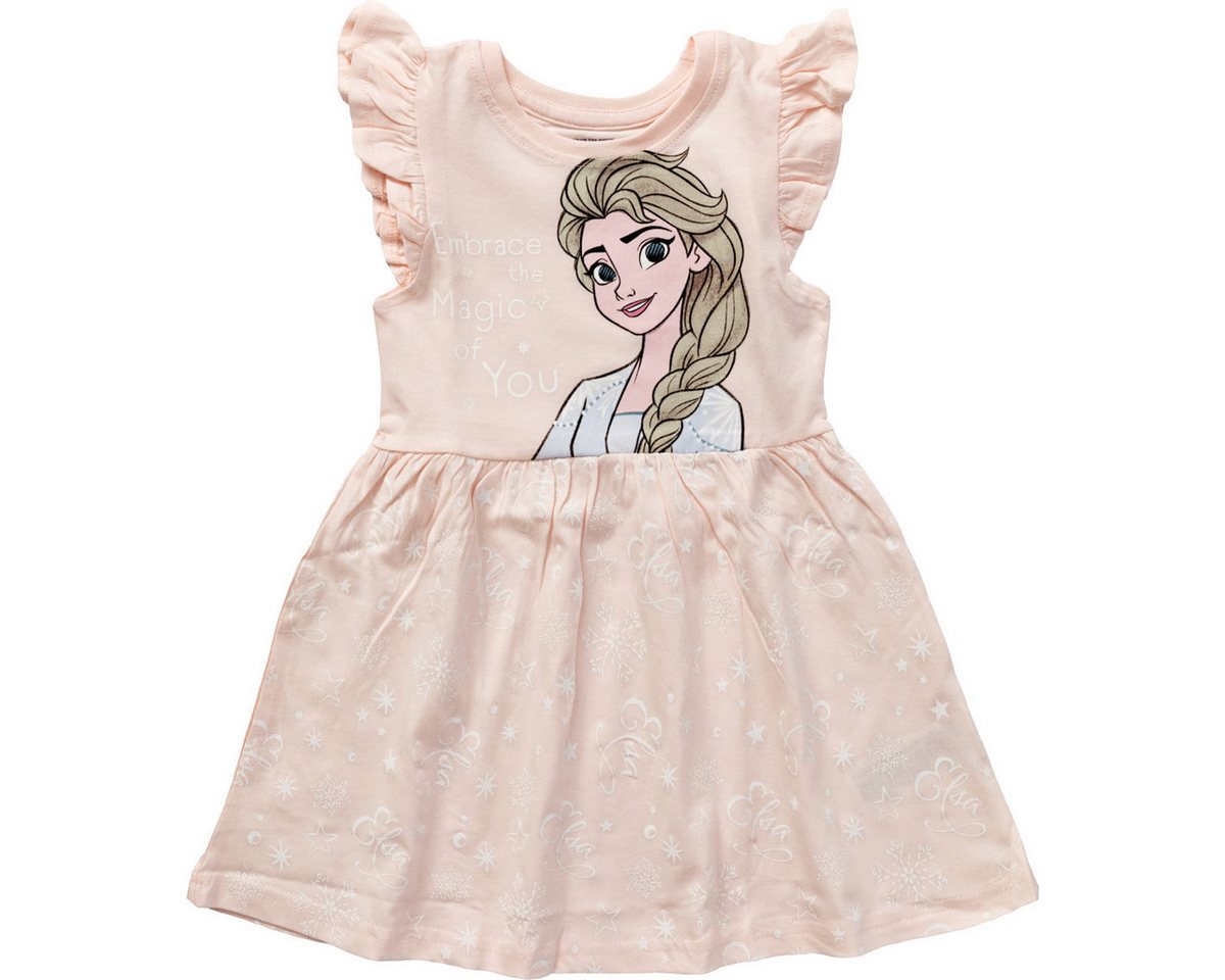 Disney Jerseykleid Frozen XT Mädchen Bekleidung, Outfit, Dress, Robe, Sommerkleid von Disney